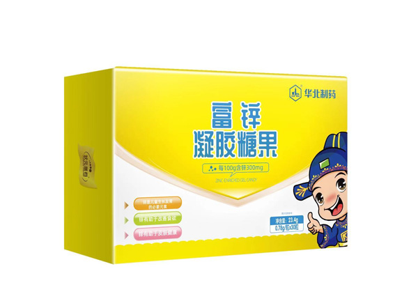  狀元搭檔富鋅凝膠糖果橫盒