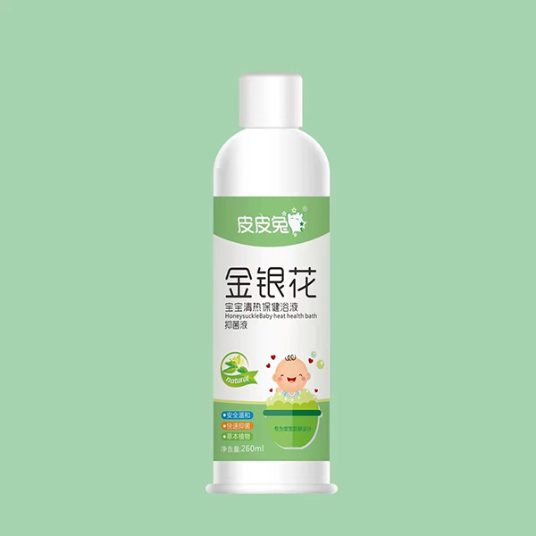 皮皮兔金銀花寶寶清熱保健浴液
