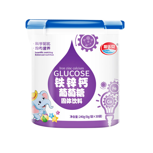  聰樂貝鐵鋅鈣葡萄糖 樂扣桶裝