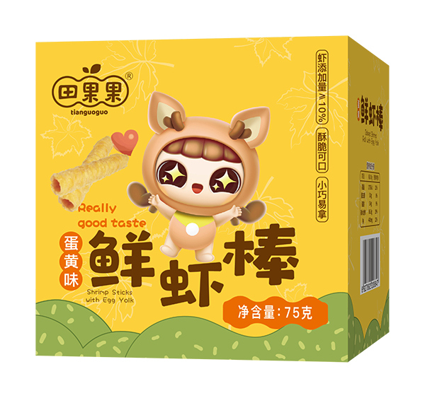 田果果鮮蝦棒 蛋黃味