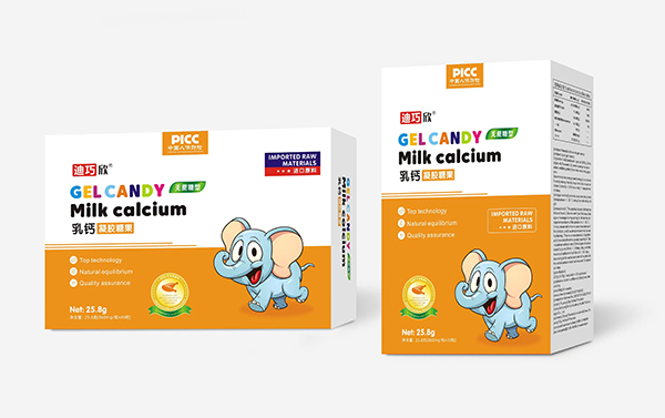 迪巧欣乳鈣凝膠糖果