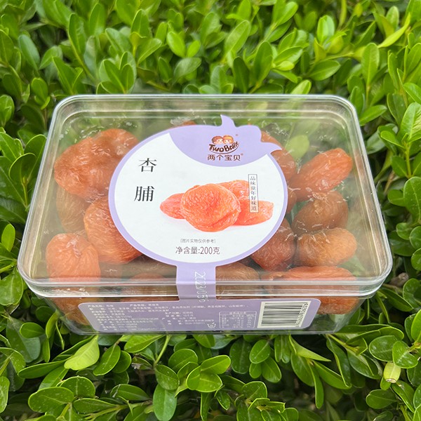 兩個寶貝杏脯