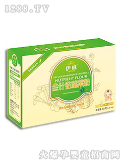 伊威金針菇菜粉小盒