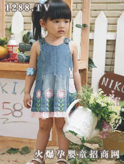 卡其愛2009春夏女童裝小裙