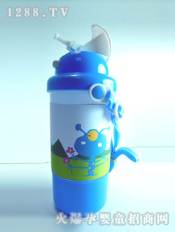 貝兒欣翻蓋吸管水壺-螞蟻350ml
