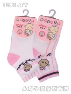 嬰之蒂嬰幼兒襪子A7804
