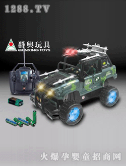 群興四通無充電遙控越野車