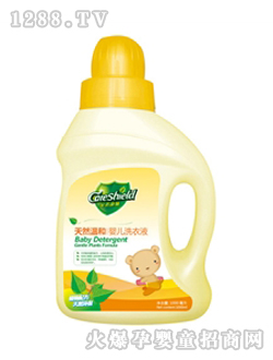 天然溫和嬰兒洗衣液1000mL
