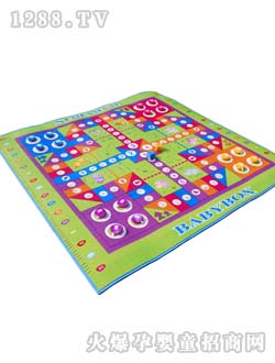 飛行棋雙面加厚爬行墊
