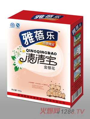 雅蓓樂(lè)金銀花清清寶160g