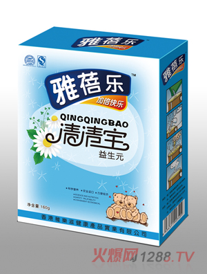 雅蓓樂(lè)益生元清清寶160g