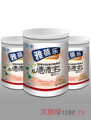 雅蓓樂(lè)嬰幼兒清清寶240g