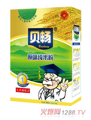 貝暢原味純米粉盒裝