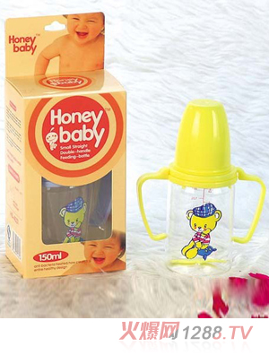 Honey Baby小直身PC奶瓶150ML