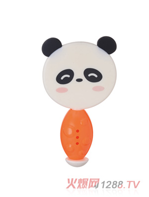 彩色熊貓樂心咬牙器