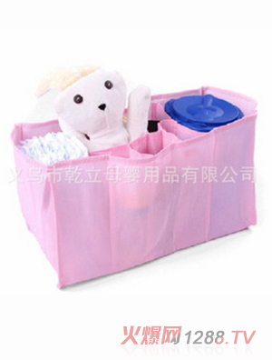萌孩兒內(nèi)膽牛津布分隔收納媽咪包