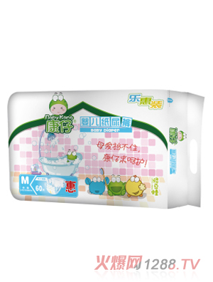 康仔樂惠裝紙尿褲大包M碼60片