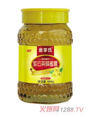 金享氏紫云英蜂蜜膏