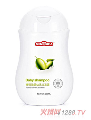 米諾奇嬰兒橄欖油洗發(fā)露200ml