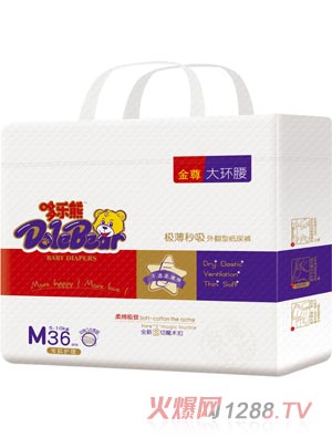 哆樂(lè)熊金樽大環(huán)腰紙尿褲M(mǎn)36