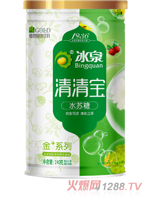 冰泉水蘇糖清清寶聽裝