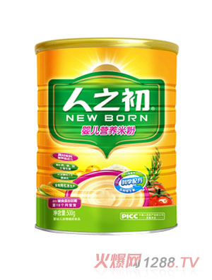 人之初嬰兒營(yíng)養(yǎng)米粉500g聽裝