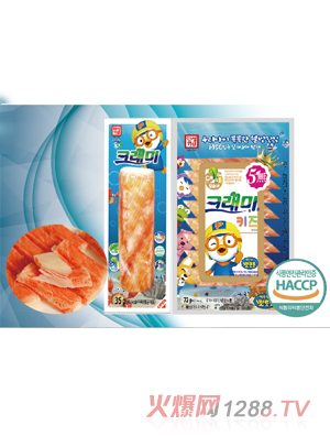 韓星啵樂(lè)樂(lè)蟹味棒35g