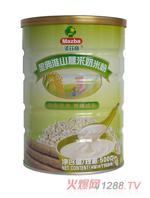 美茲寶金典淮山薏米奶米粉500g