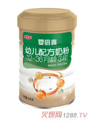 嬰倍喜幼兒配方奶粉（12-36月齡，3段）