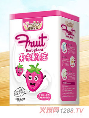 金諾貝嬰果味清清寶草莓味
