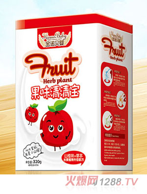 金諾貝嬰果味清清寶山楂味