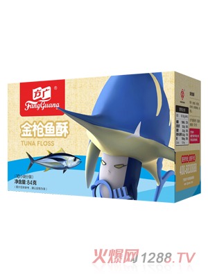方廣金槍魚酥84g