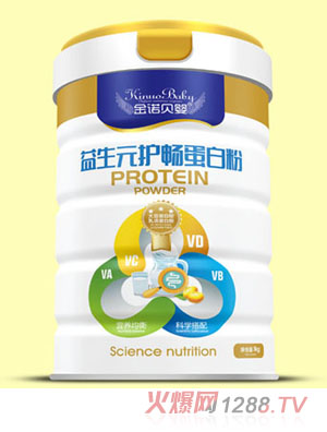 金諾貝嬰益生元護(hù)暢蛋白粉1000g