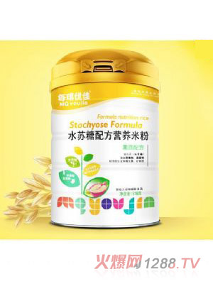 每琪優(yōu)佳水蘇糖配方營養(yǎng)米粉-水蘇糖果蔬配方