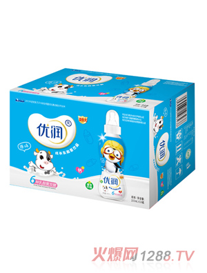 優(yōu)潤乳酸菌飲品 200 ml原味 平箱