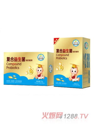 聰俐寶復(fù)合益生菌凝膠糖