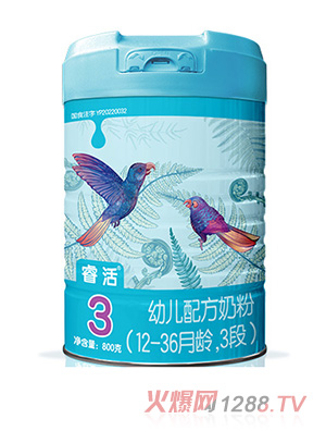 睿活幼兒配方奶粉（12-36月齡，3段）