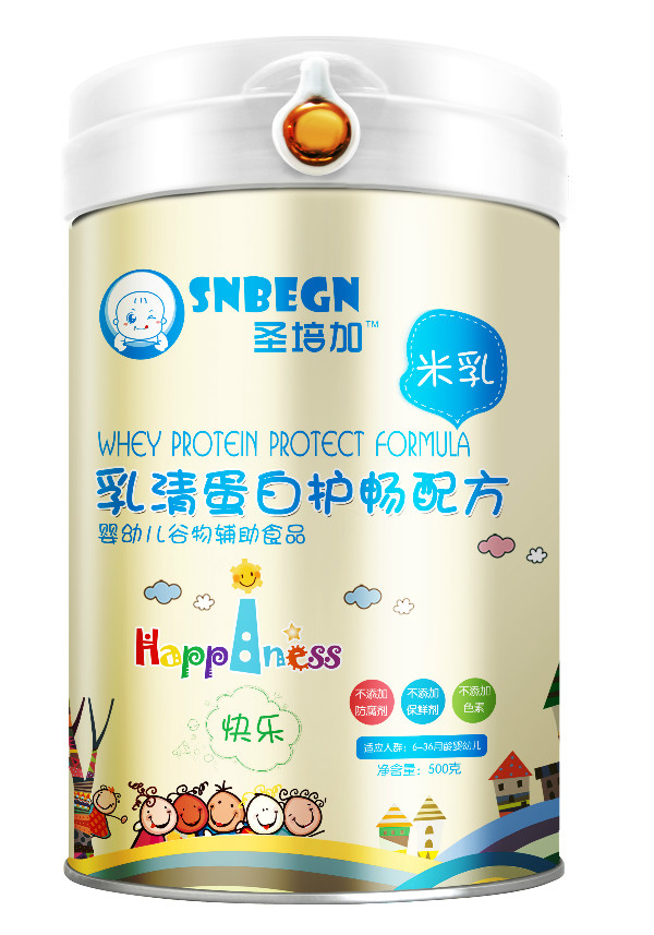    圣培加乳清蛋白護暢配方米乳