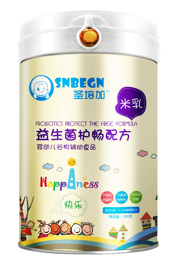    圣培加益生菌護暢配方米乳