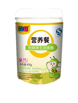   嬰氏鈣鐵鋅五谷多維營養(yǎng)餐 