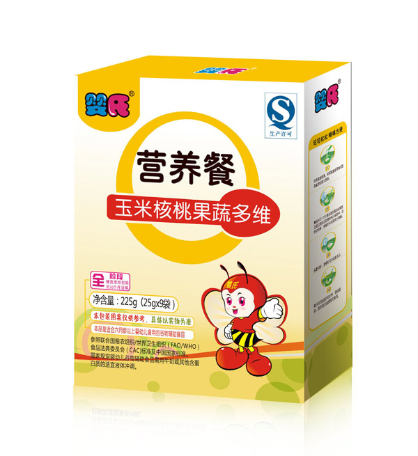   嬰氏玉米核桃果蔬多維營養(yǎng)餐