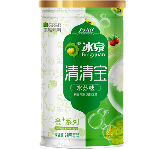   冰泉水蘇糖清清寶聽裝
