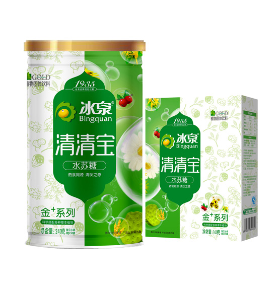   冰泉水蘇糖清清寶盒裝